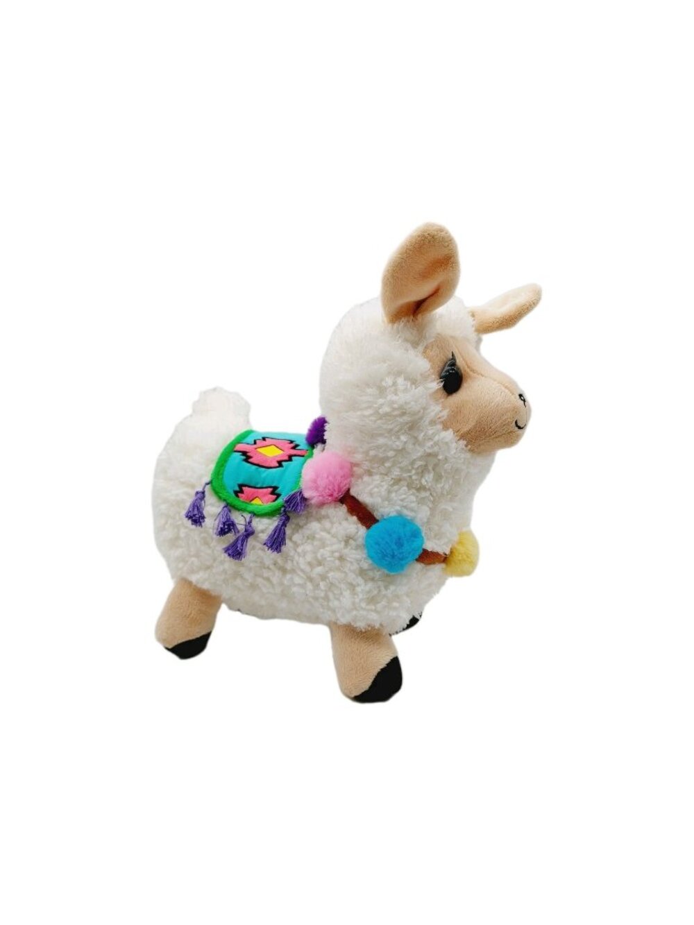 Hobby Lobby Plush Llama Alpaca White Tan Stuffed Animal